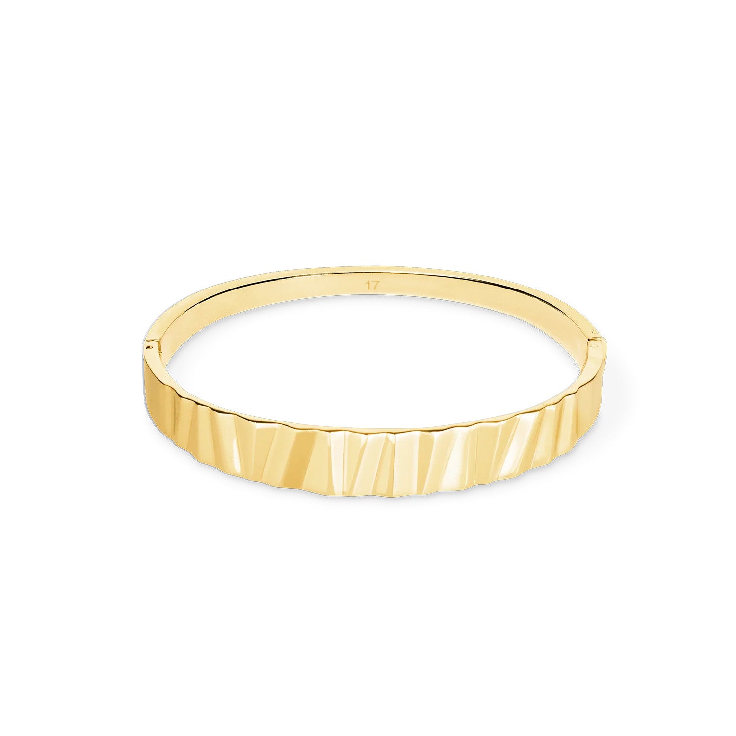 Coeur De Lion Classic Wave Bangle gold