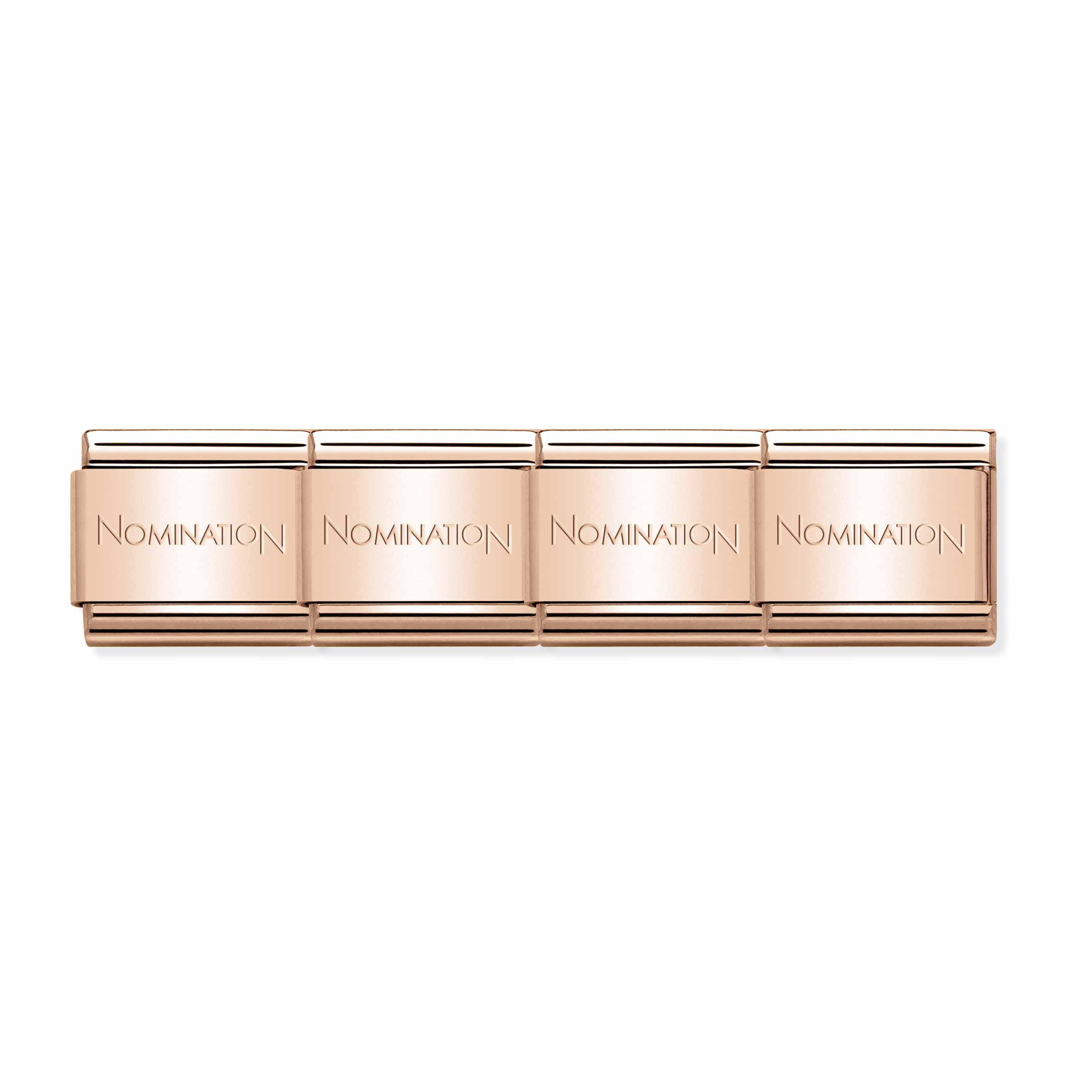 Nomination Classic Rose Gold Plated Composable Starter Bracelet