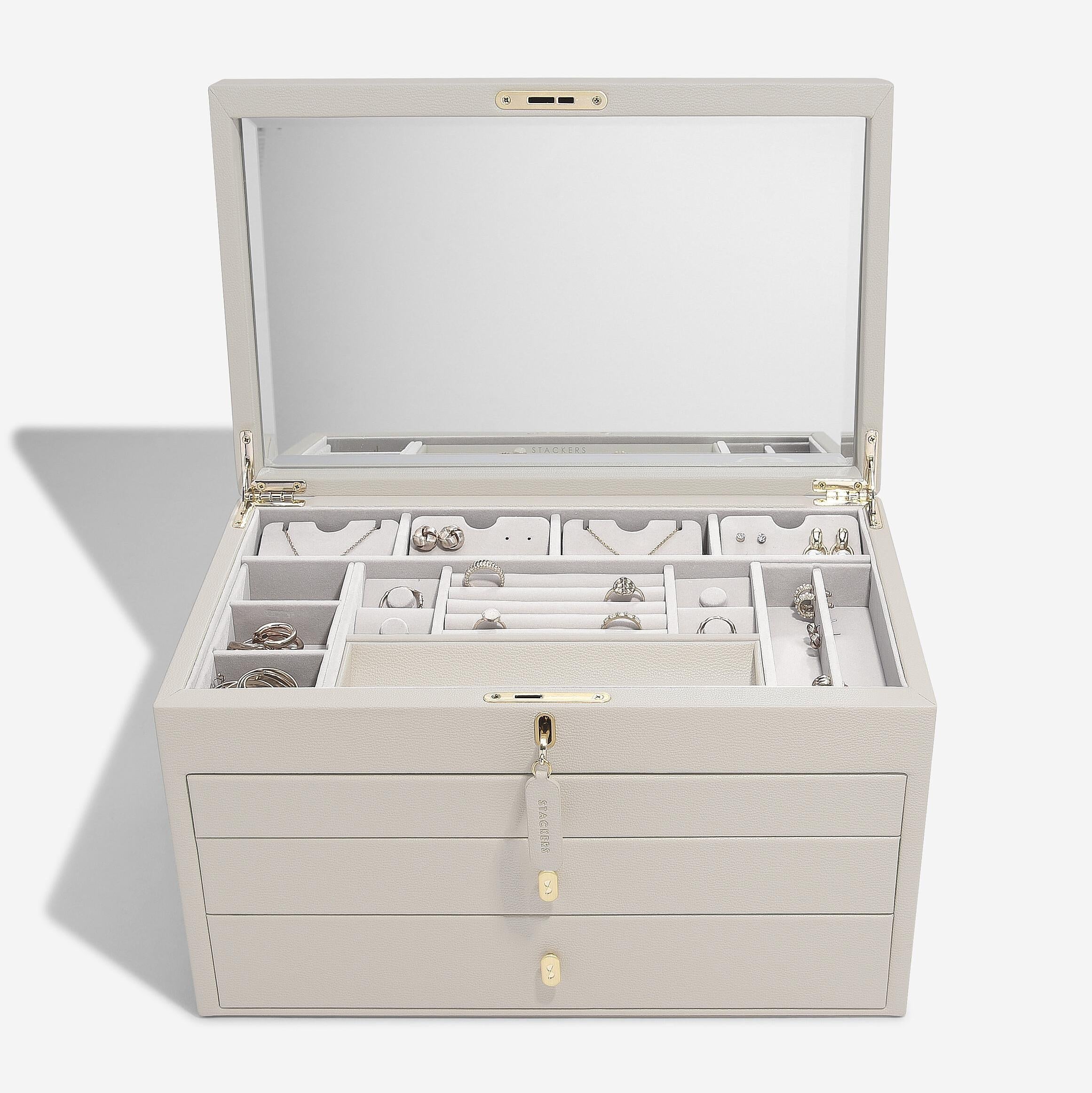 Stackers Ultimate Jewellery Box - Oatmeal