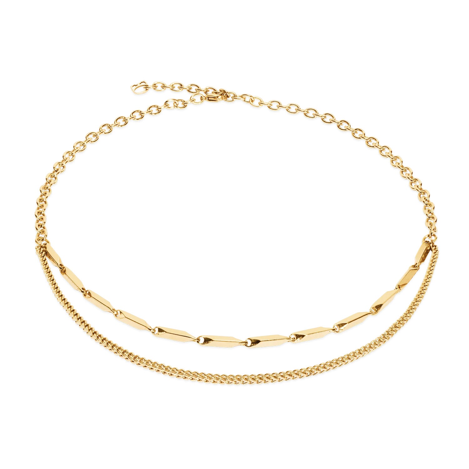 Coeur De Lion Twisted Layers Gold Necklace