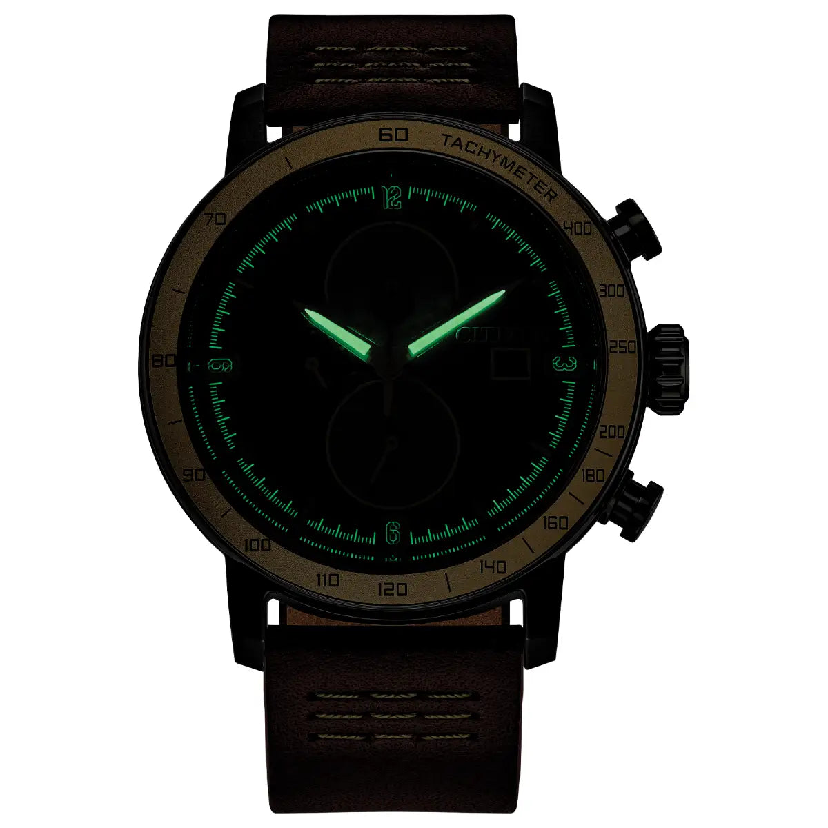 Citizen Men's Eco Drive Star Wars Mandalorian and Grogu Inspired Watch Inspired Watch CA0857-09W NIGHT