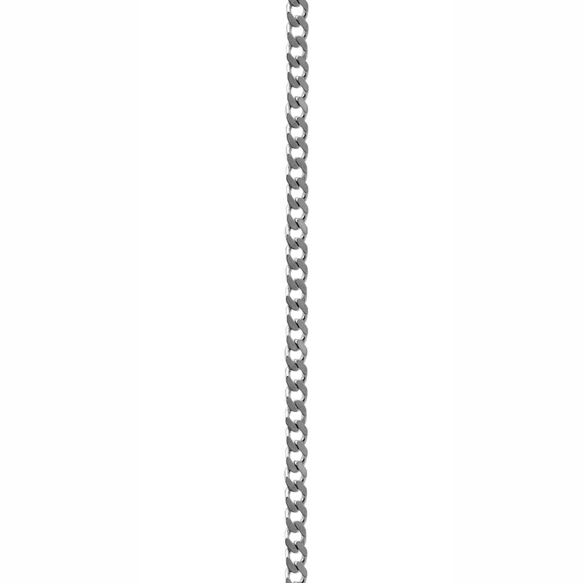 Sterling Silver Curb Hanging Chain 20 Inch