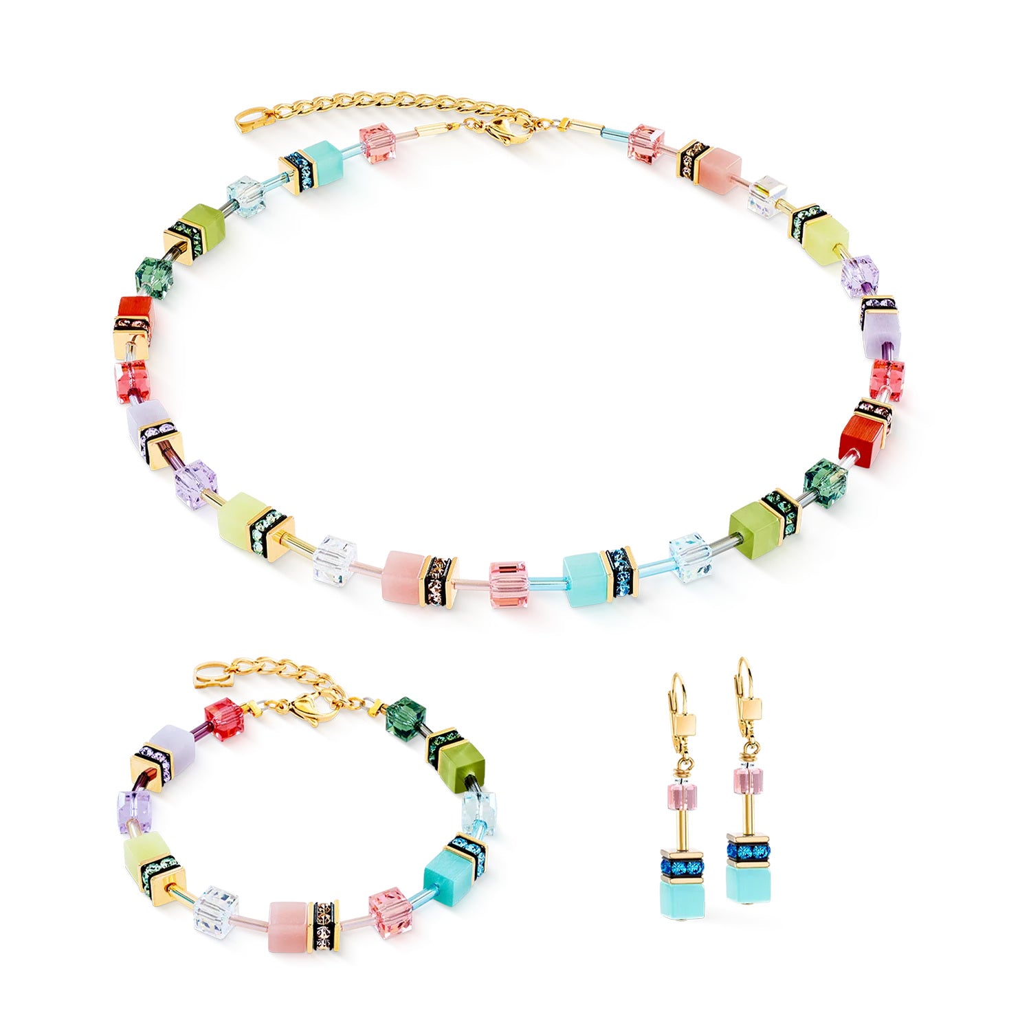 Coeur De Lion GeoCUBE® Iconic Bracelet Spicy Sweetness set