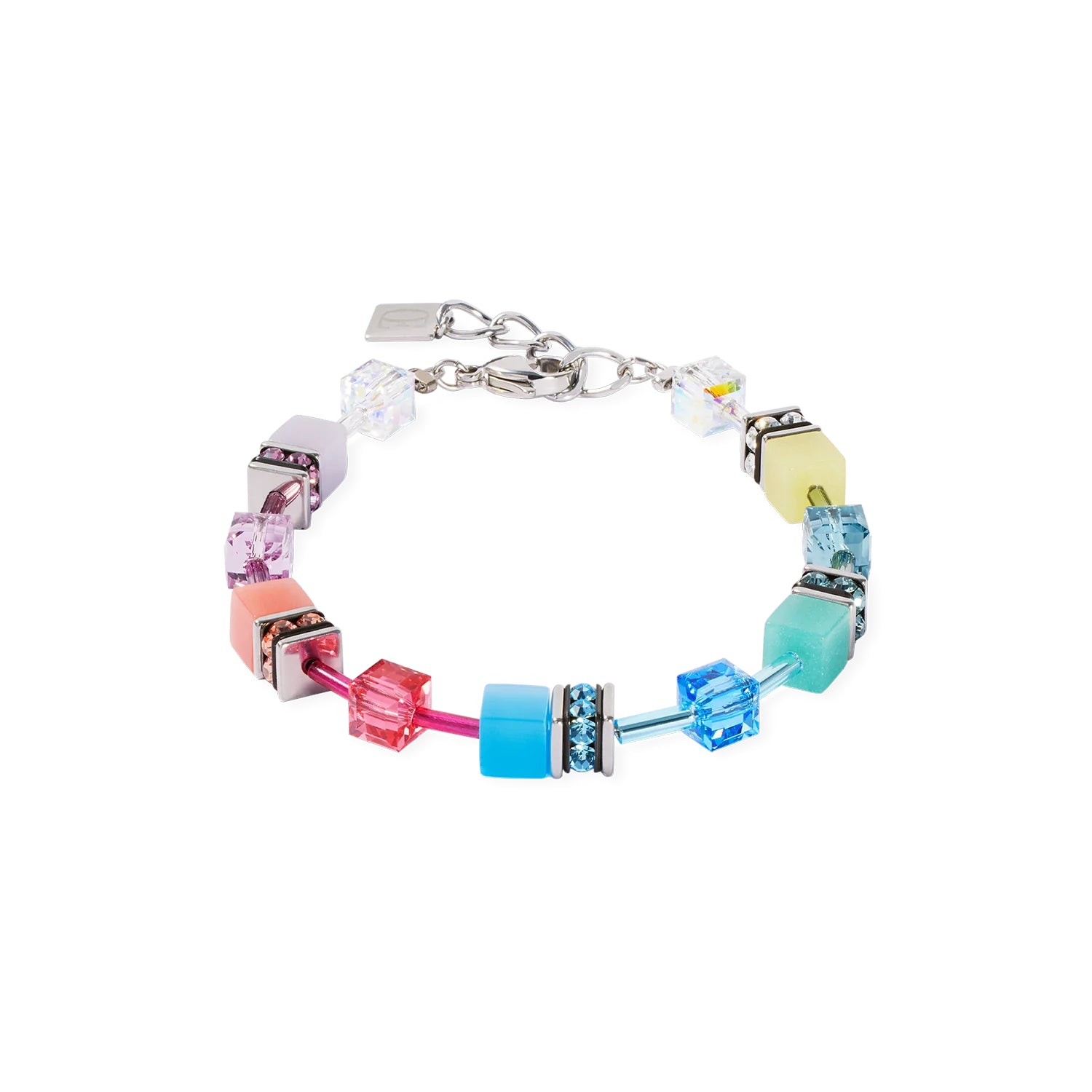 Coeur De Lion GeoCUBE® Iconic Bracelet Magic Silver