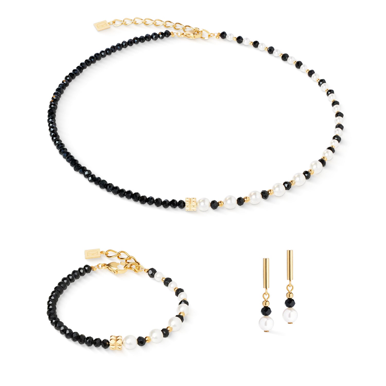 Coeur De Lion Trinity Spikes Gold Bracelet