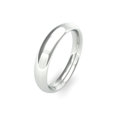 Traditional Court Men's Heavy Weight Wedding Bands