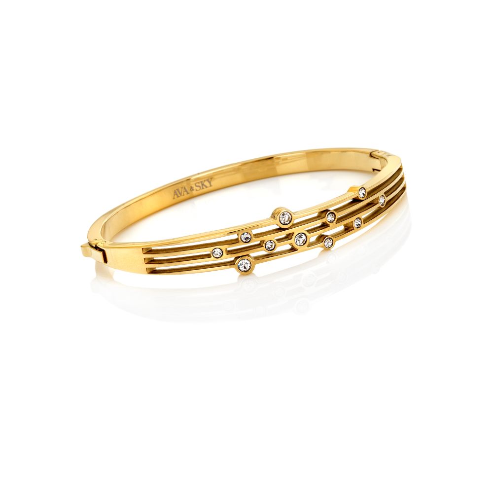 Ava & Sky Halo Bangle ASC0011
