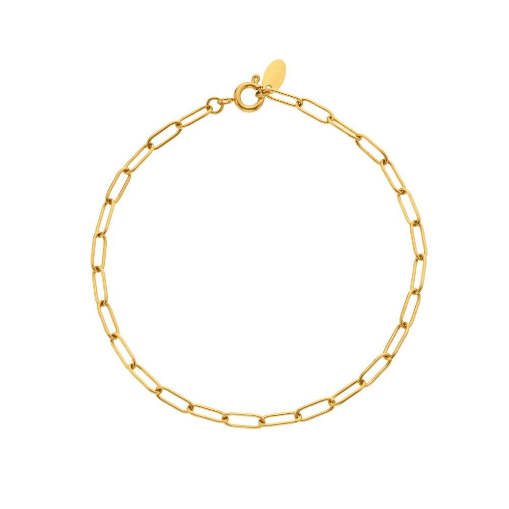 Ava & Sky Paperclip Bracelet ASL0019