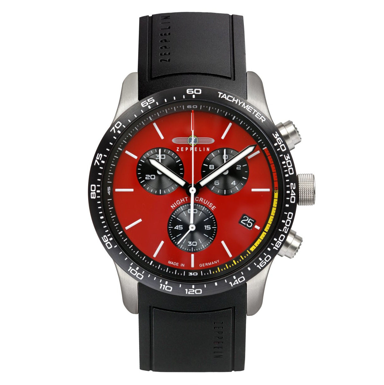 Zeppelin Night Cruise Men's Chronograph Watch 7288-5