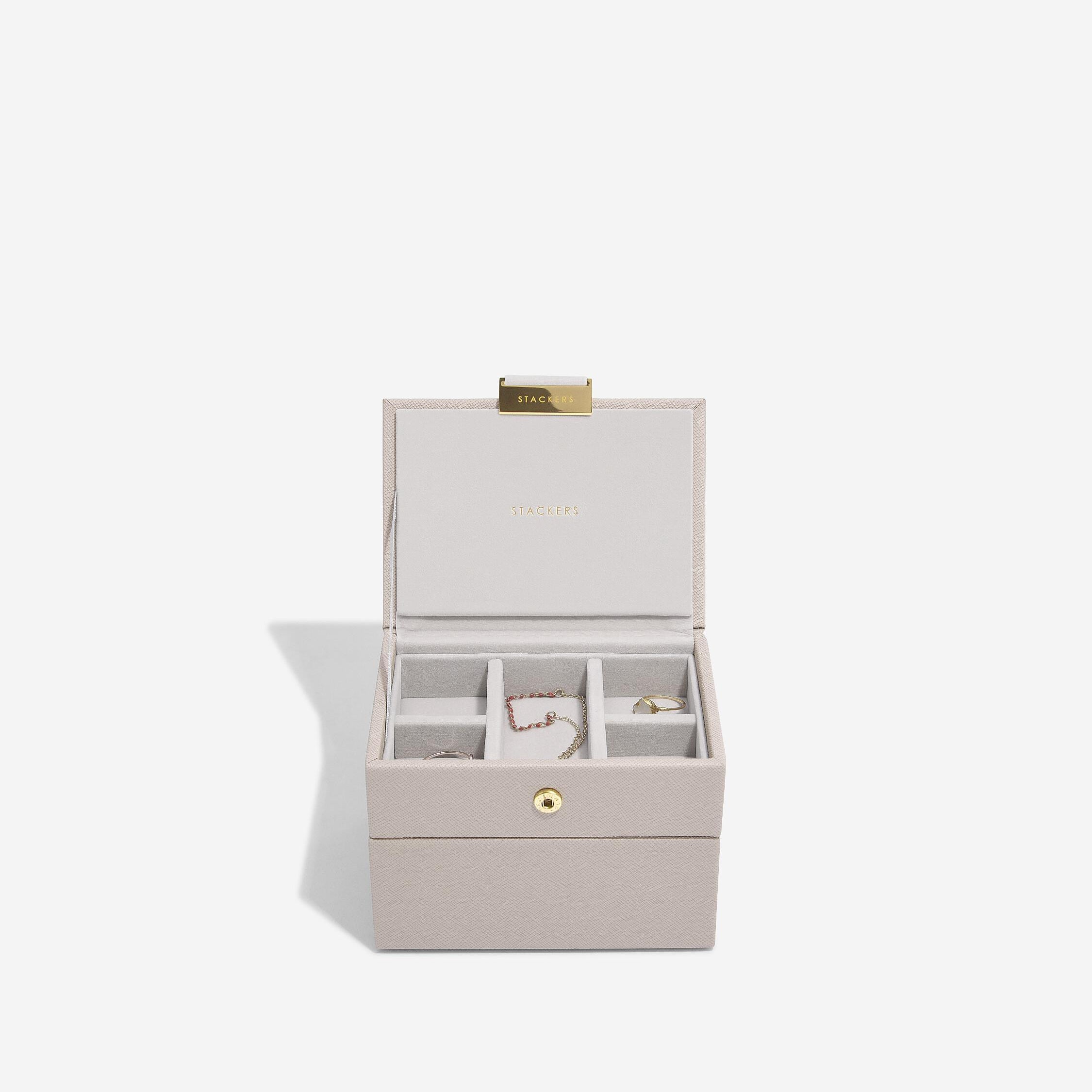 Stackers Micro Taupe Jewellery Box