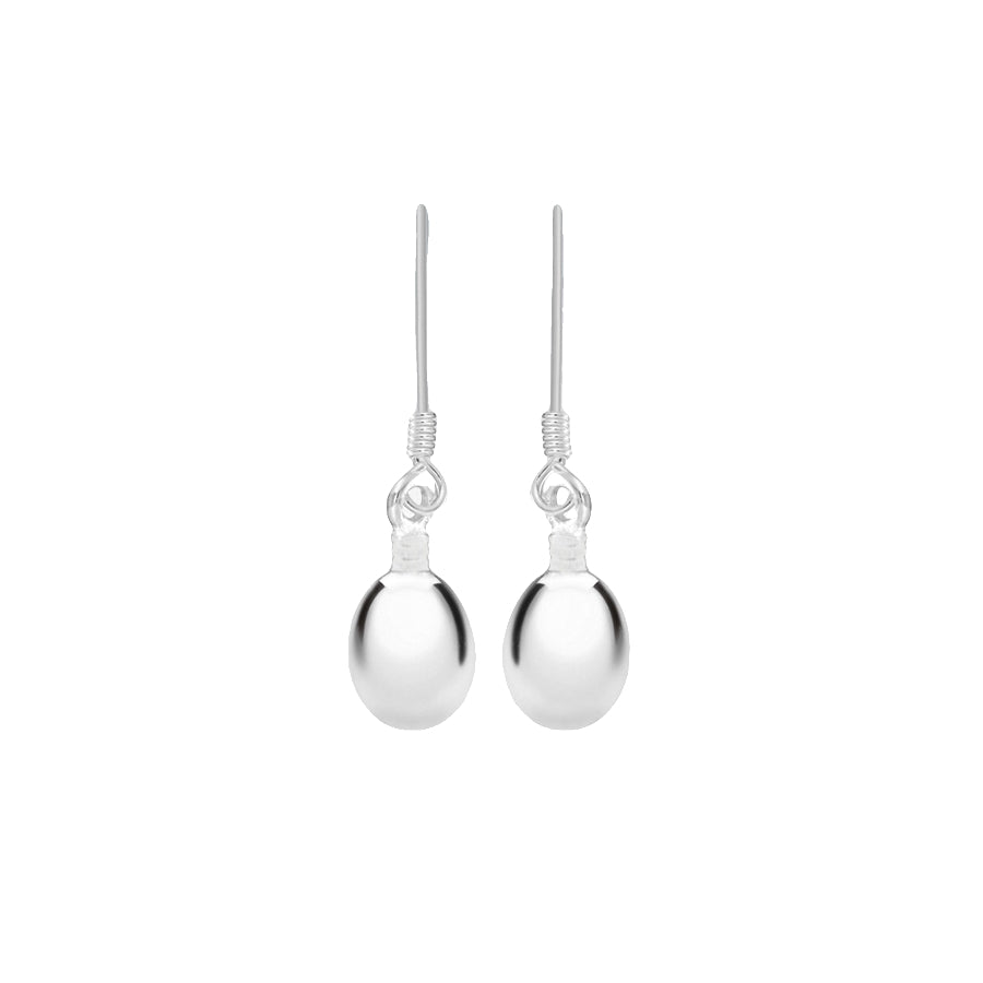Sterling Silver Hook Drop Earrings