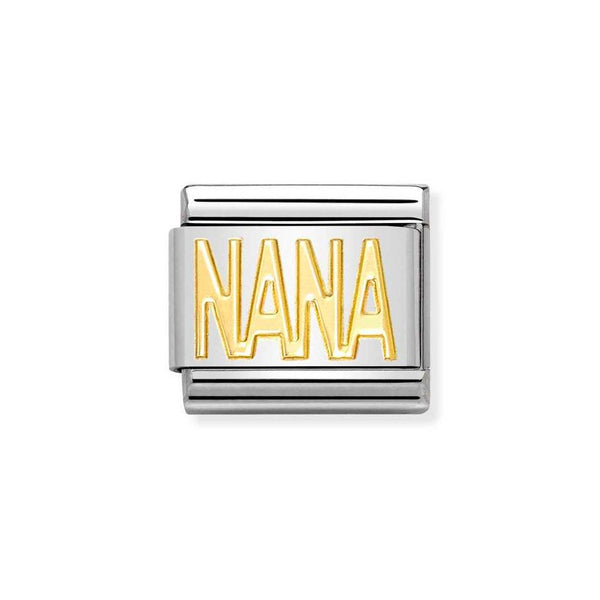 Nomination Classic Link Nana Charm in Gold