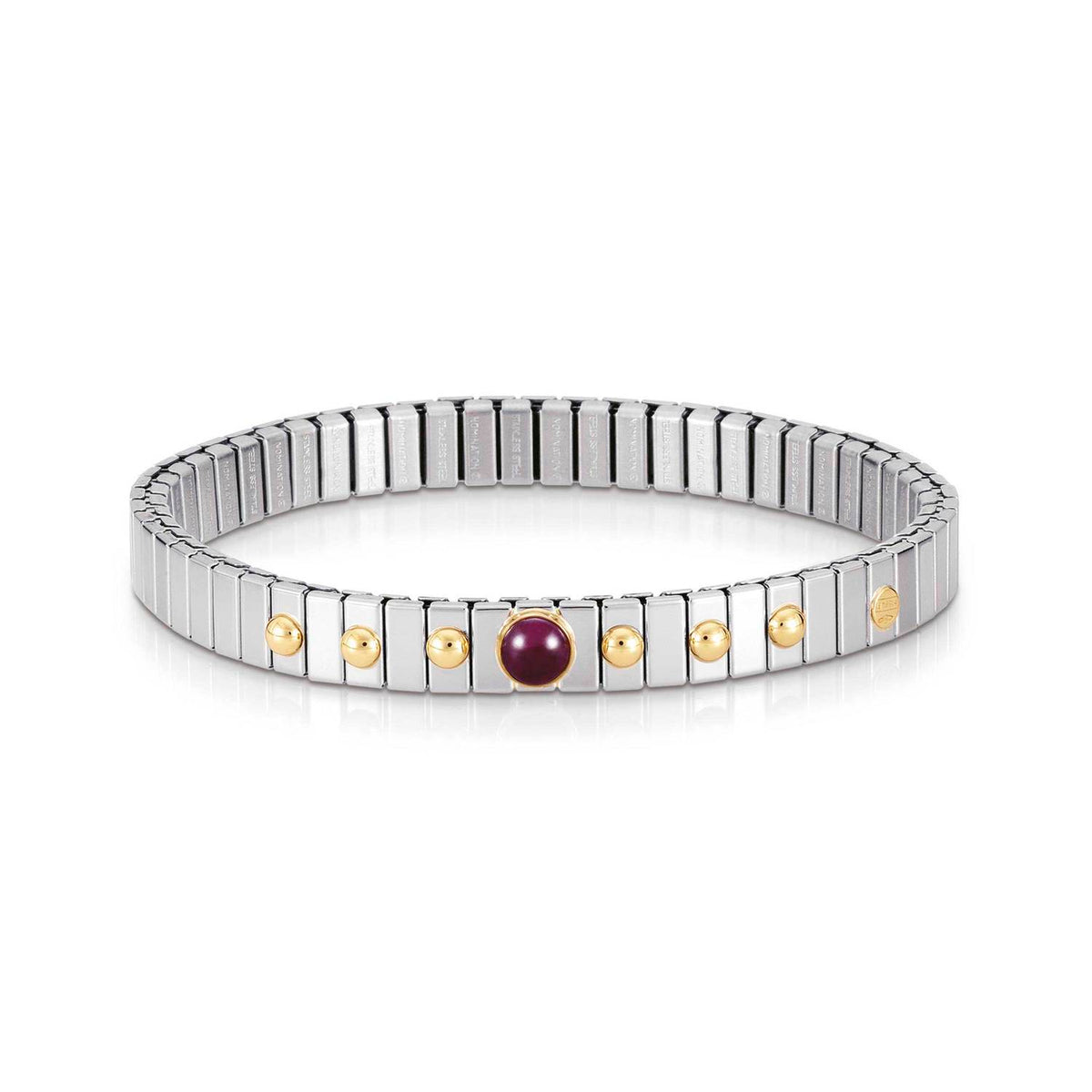 Nomination Extension Gold & Ruby Bracelet