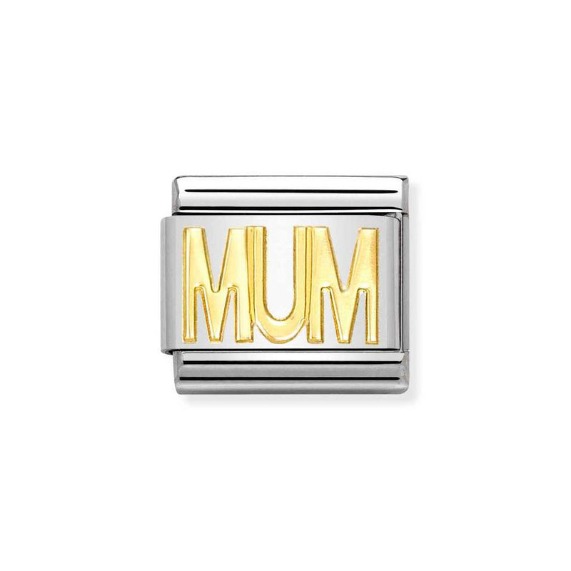 Nomination Classic Link Mum Charm in Gold