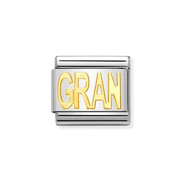 Nomination Classic Link Gran Charm in Gold