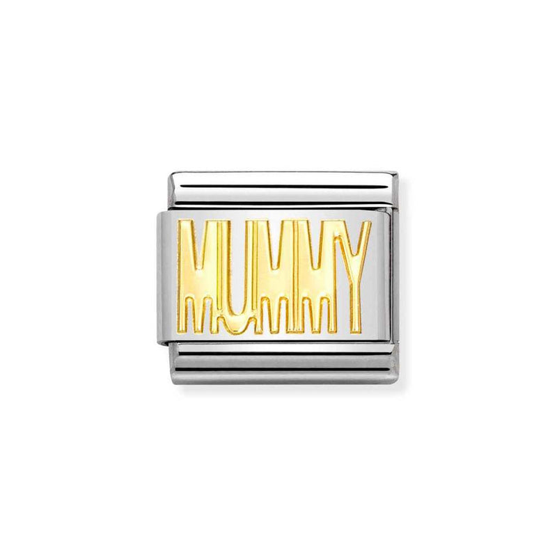 Nomination Classic Link Mummy Charm in Gold