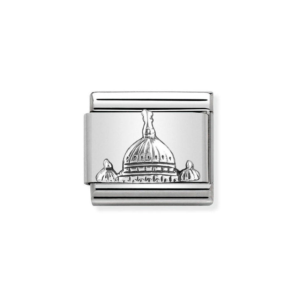 Nomination Classic Link St. Peters Dome Charm in Silver