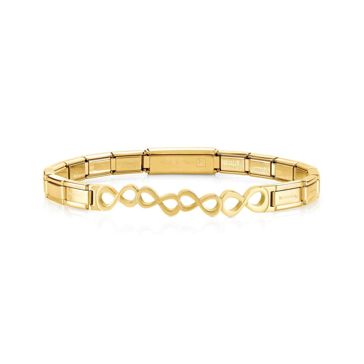 Nomination Trendsetter Bracelet Gold Infinity