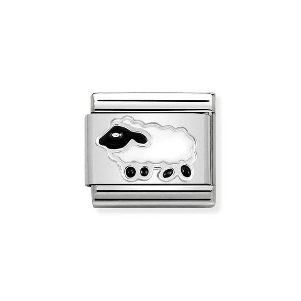 Nomination Classic Link Sheep Charm in Silver