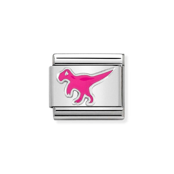 Nomination Classic Link T-Rex Charm in Silver