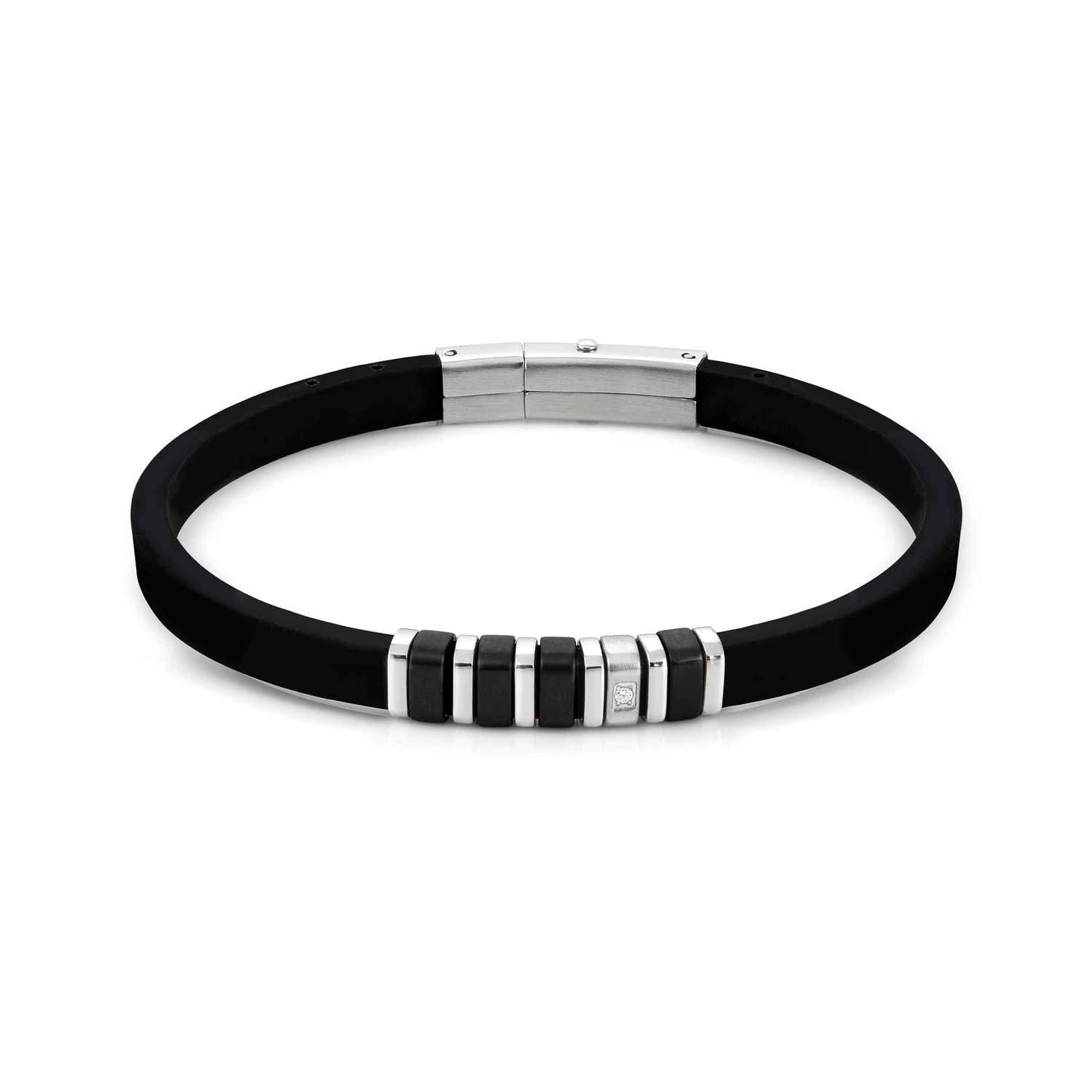 Nomination City Collection Bracelet Black with CZ