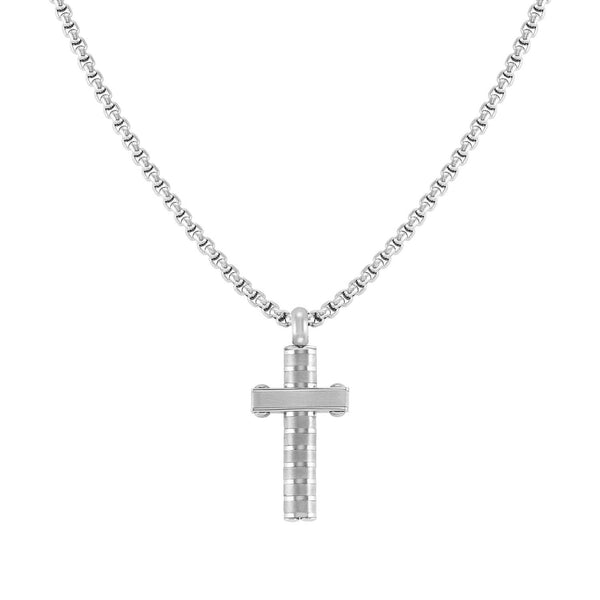 Nomination Strong Diamond Cross Pendant Necklace