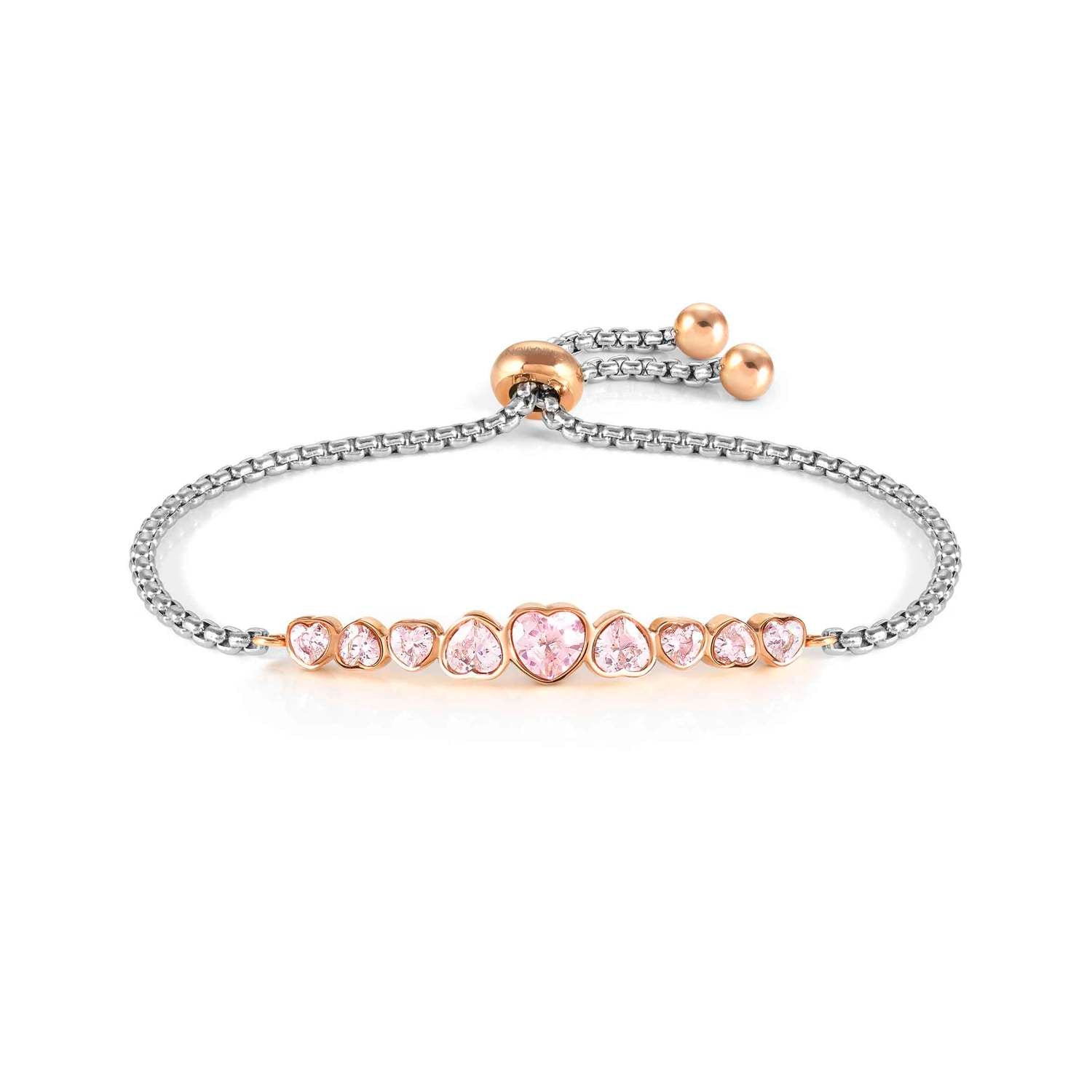 Nomination Milleluci Colour Edition Bracelet Pink Hearts
