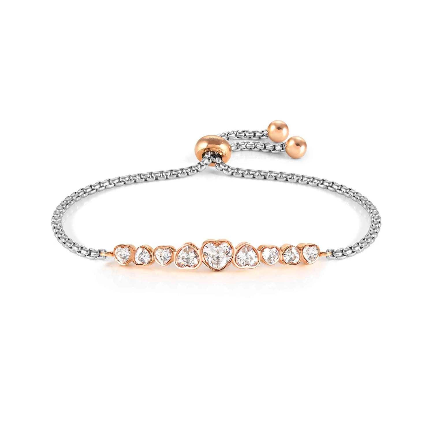 Nomination Milleluci Colour Edition Bracelet White Hearts