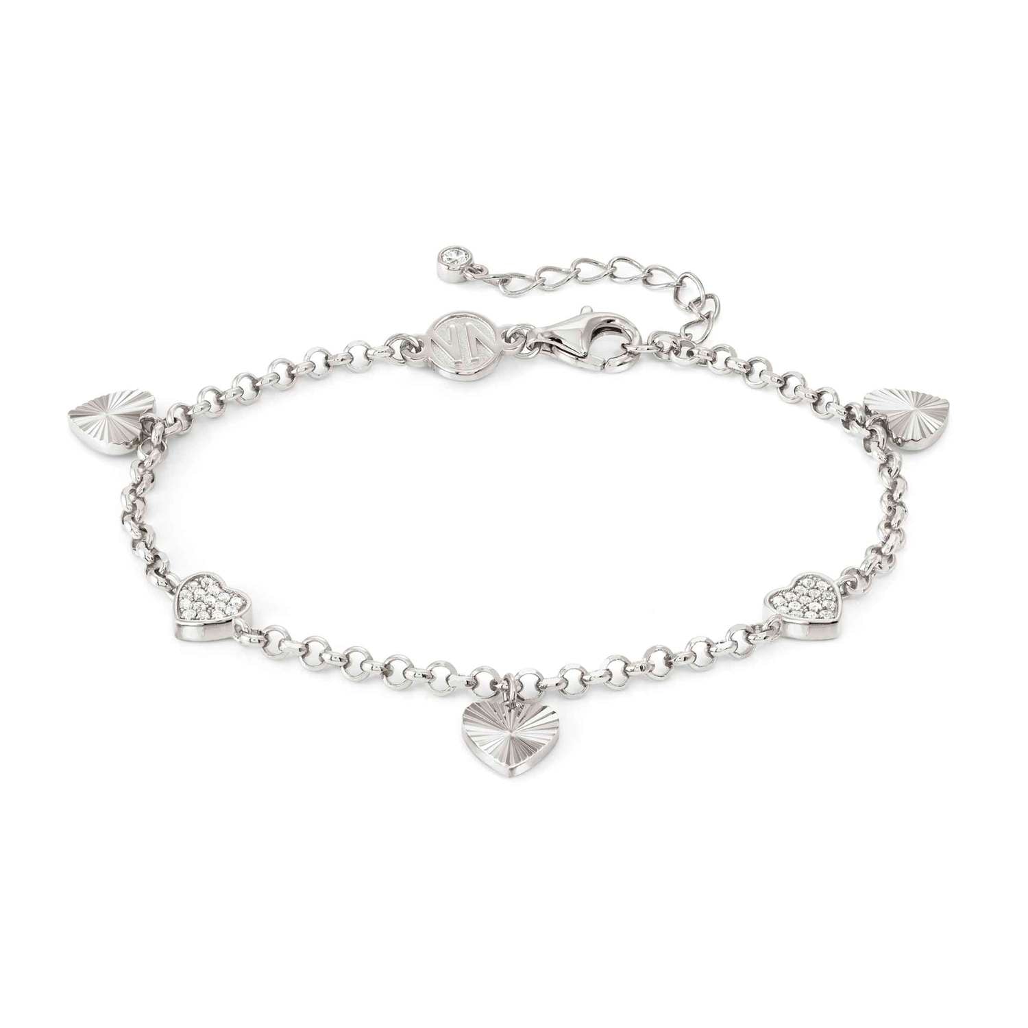 Nomination Truejoy Multi Heart Bracelet with CZ