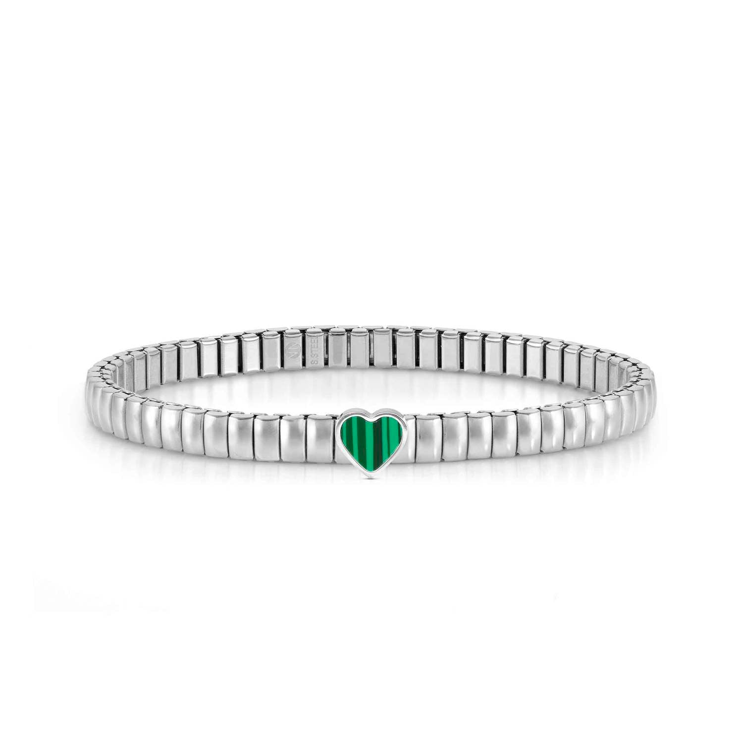 Nomination Extension Life Edition Bracelet Malachite Heart