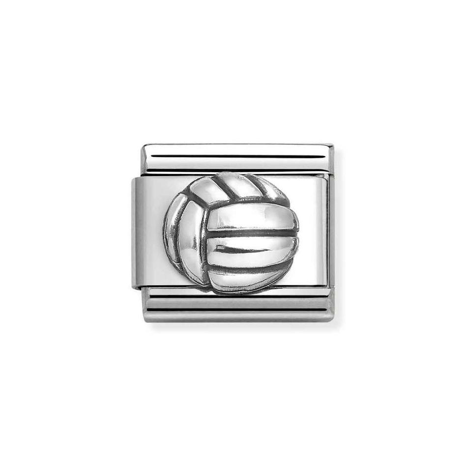 Nomination Classic Link Volley Ball Charm in Silver