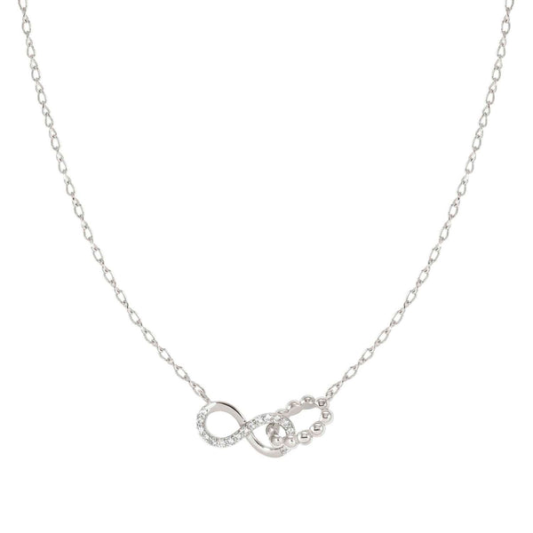 Nomination Lovecloud Infinity Necklace with CZ