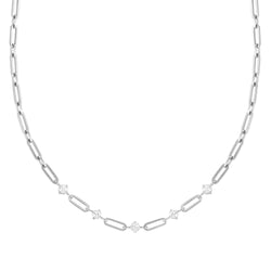 Nomination Chains of Style Necklace with CZ