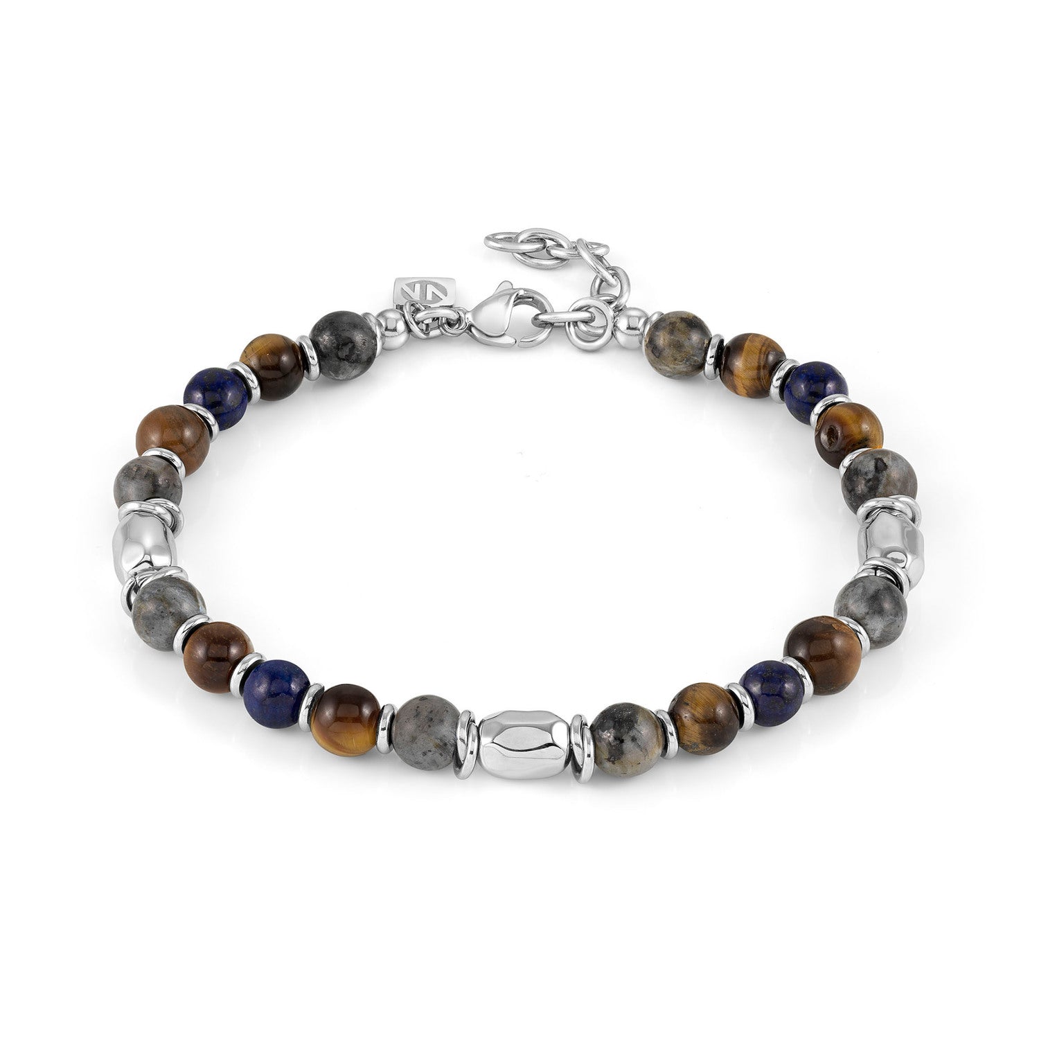 Nomination Instinct Style Stones Edition Bracelet Tigers Eye & Lapis