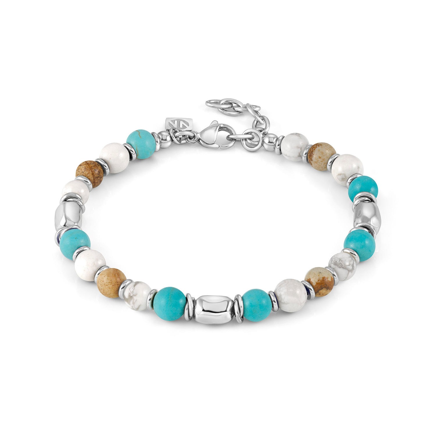 Nomination Instinct Style Stones Edition Bracelet Jasper & Turquoise