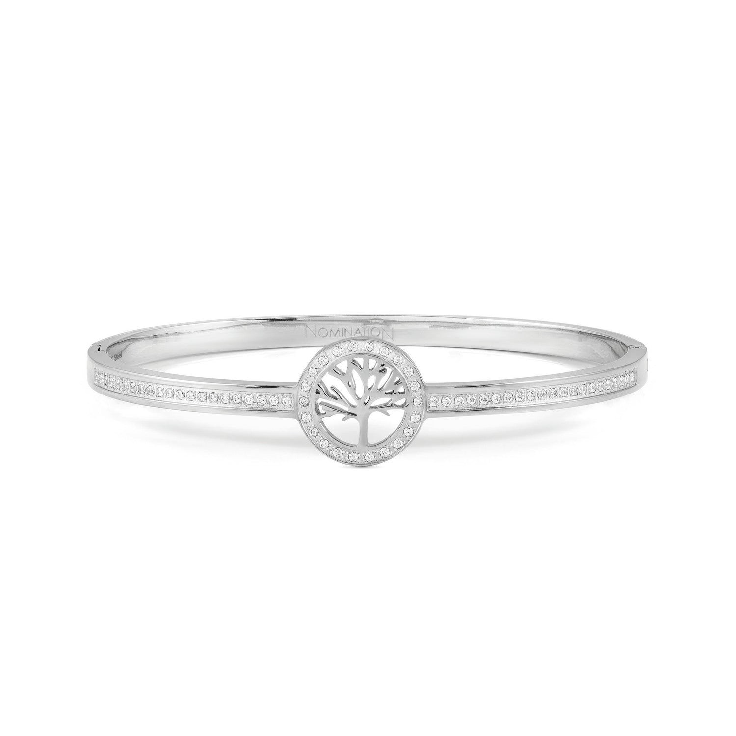 Nomination Pretty Bangles Silver Tree of Life with CZ