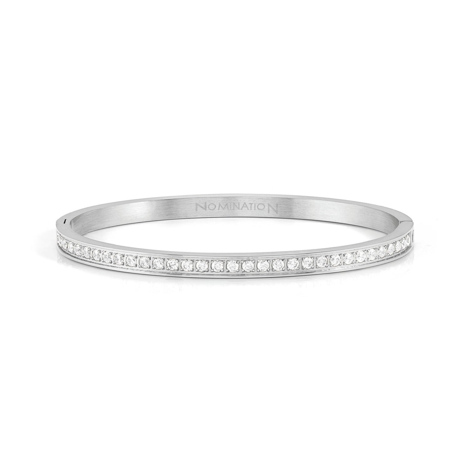 Nomination Pretty Bangles Silver with White CZ