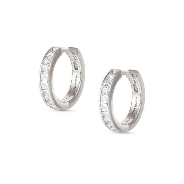 Nomination Carismatica Earrings in Silver with White CZ