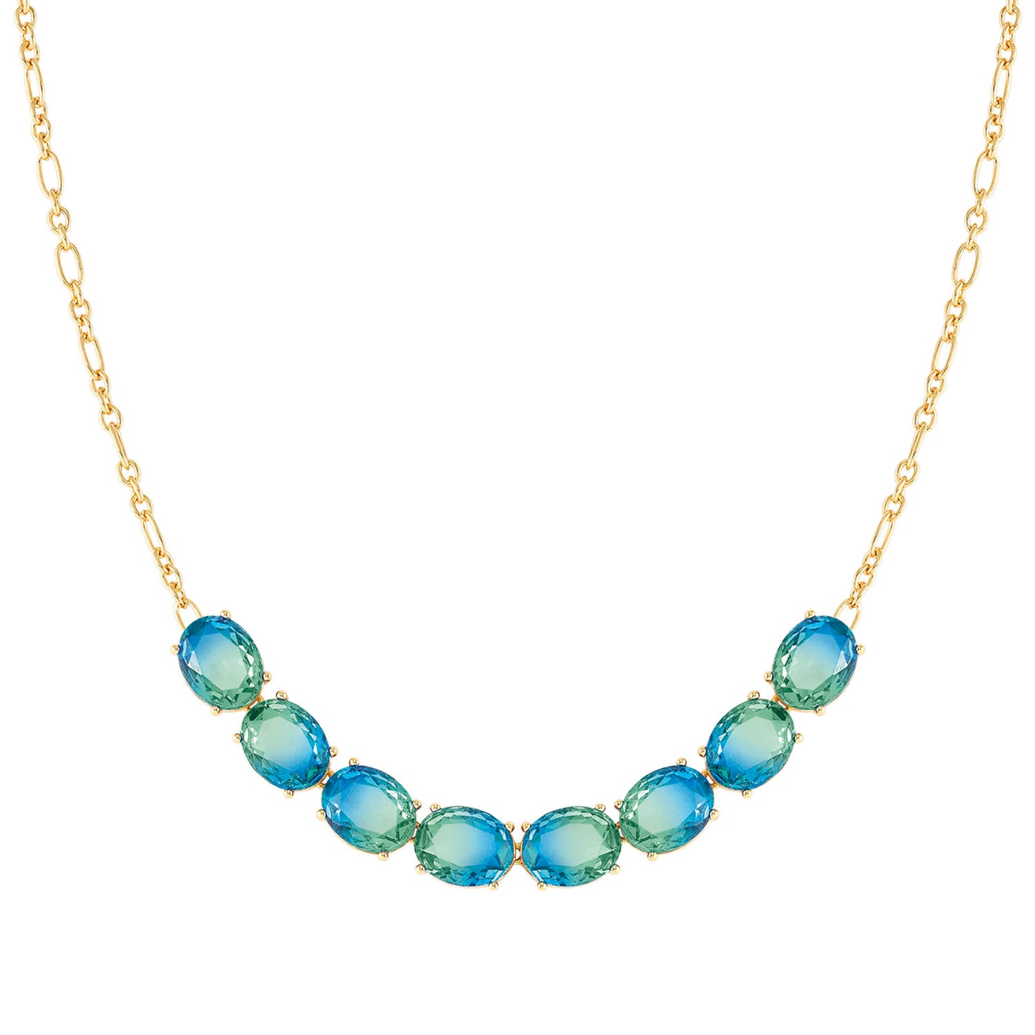 Nomination Symbiosi Necklace Blue-Green GoldNomination Symbiosi Necklace Blue-Green Gold