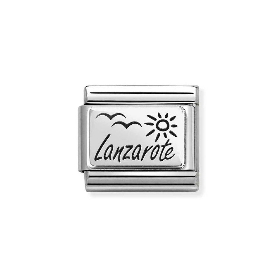 Nomination Classic Link Lanzarote Charm in Silver