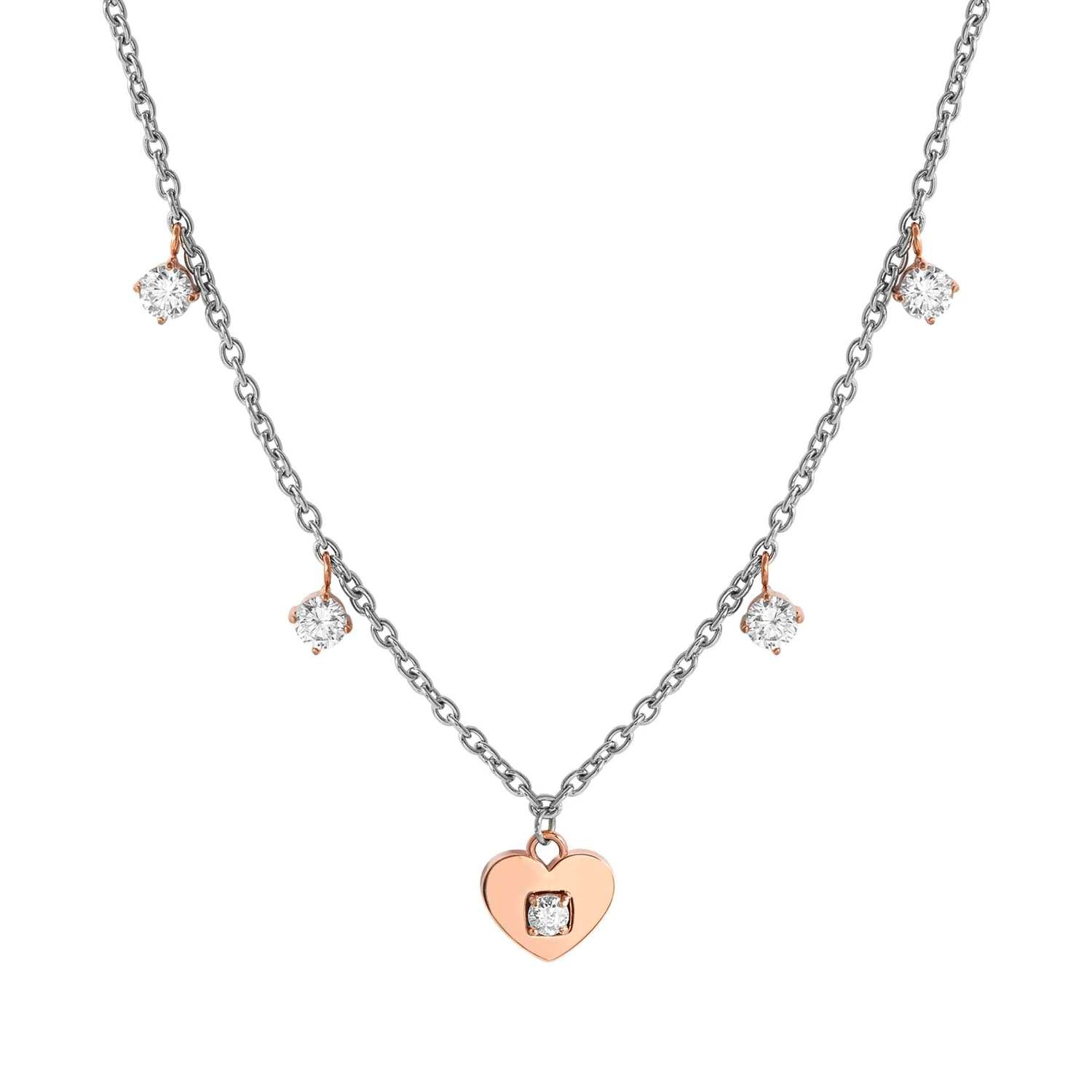 Nomination MySophie Heart Necklace with CZ