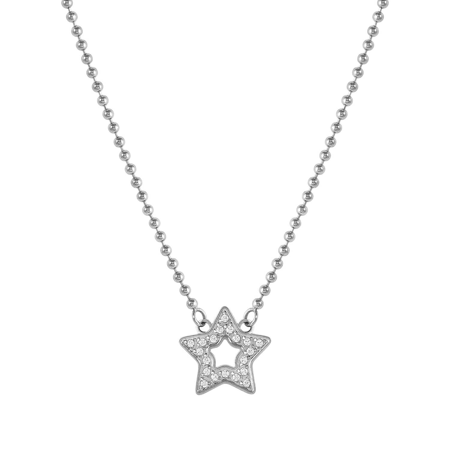 Nomination Soffio D'Amore Star Necklace with CZ