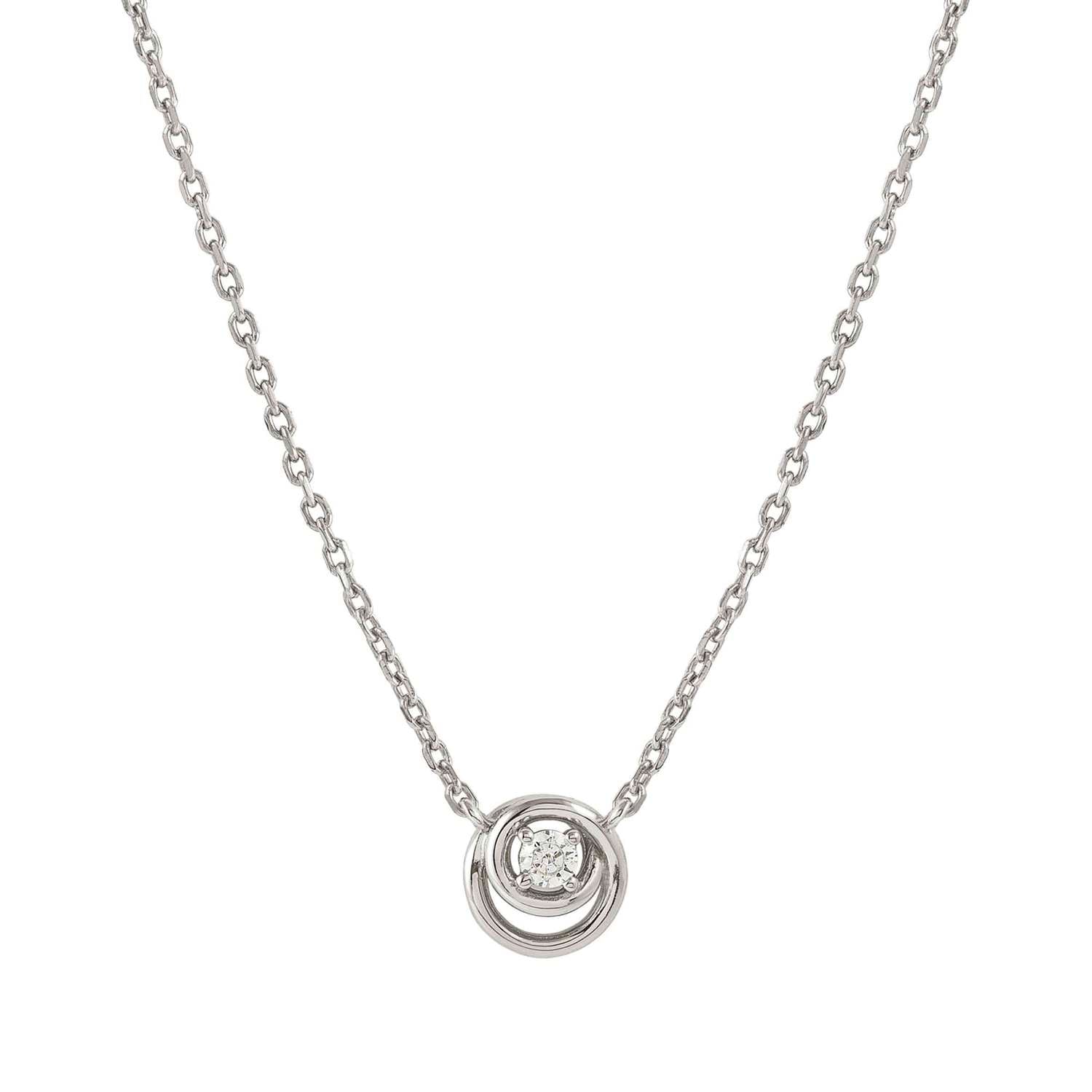 Nomination CosmicLove Circle Necklace with CZ