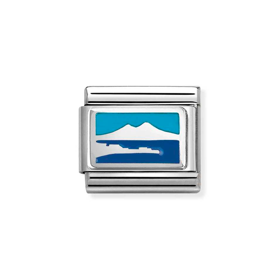 Nomination Classic Link Vesuvius Charm in Silver
