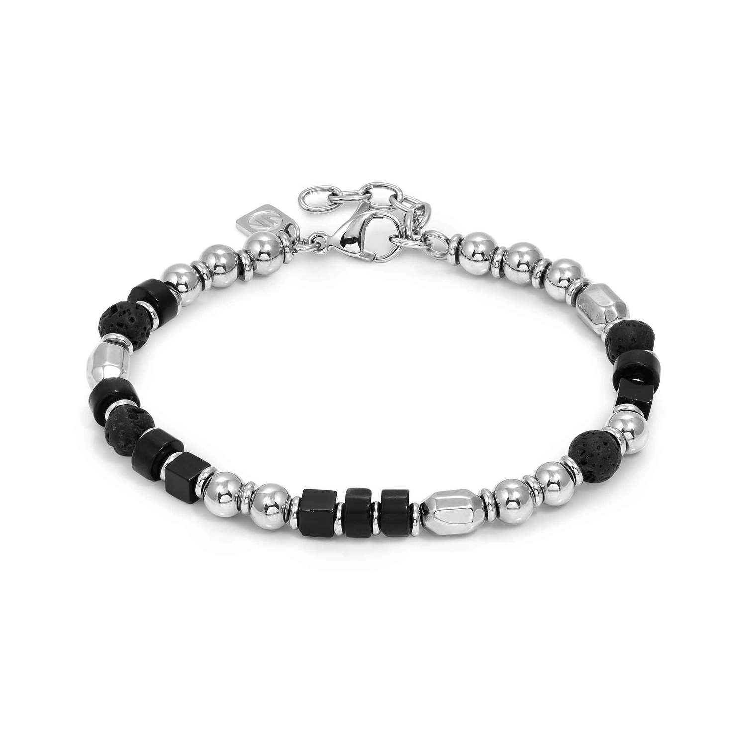 Nomination Instinct Style Stones Edition Bracelet Onyx & Lava Stones