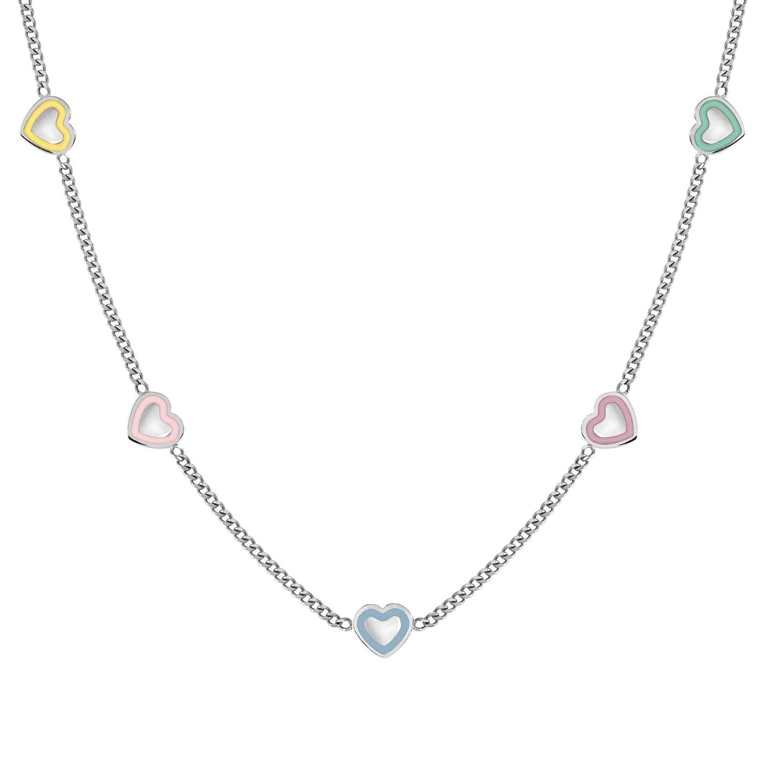 Nomination Fairy Icons Multi Hearts Necklace