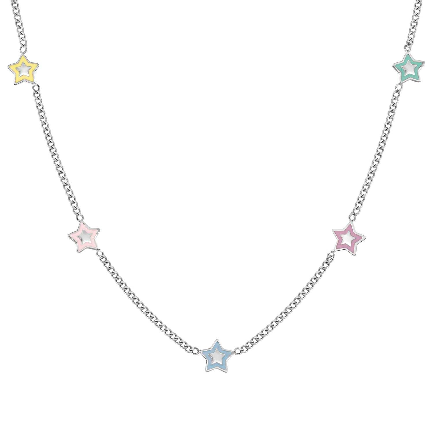 Nomination Fairy Icons Multi Stars Necklace