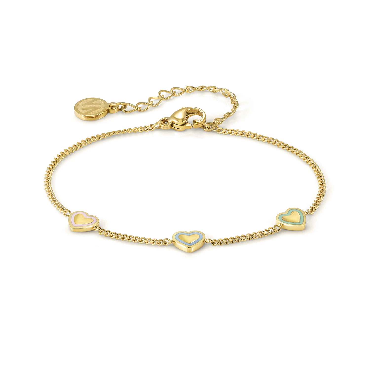 Nomination Fairy Icons Heart Bracelet gold