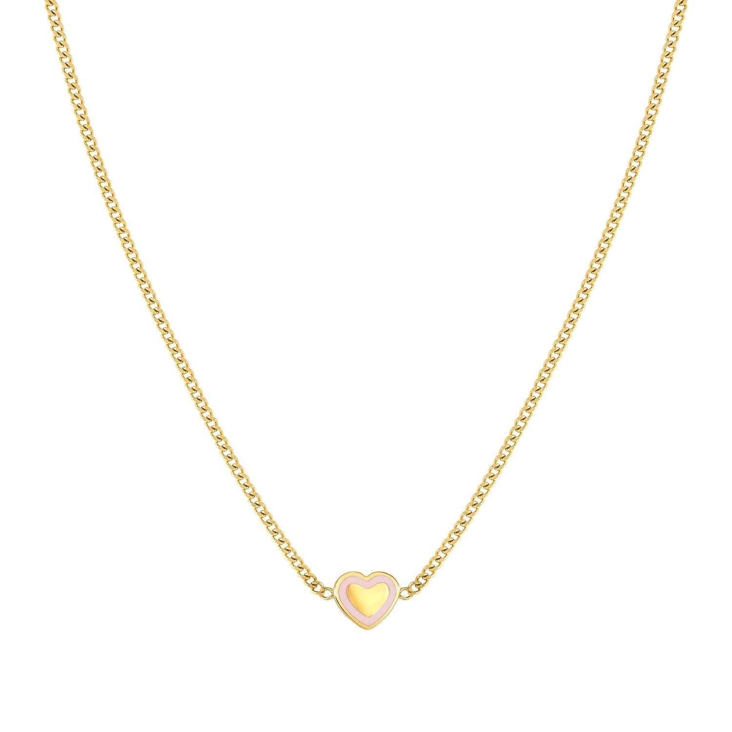 Nomination Fairy Icons Heart Necklace gold