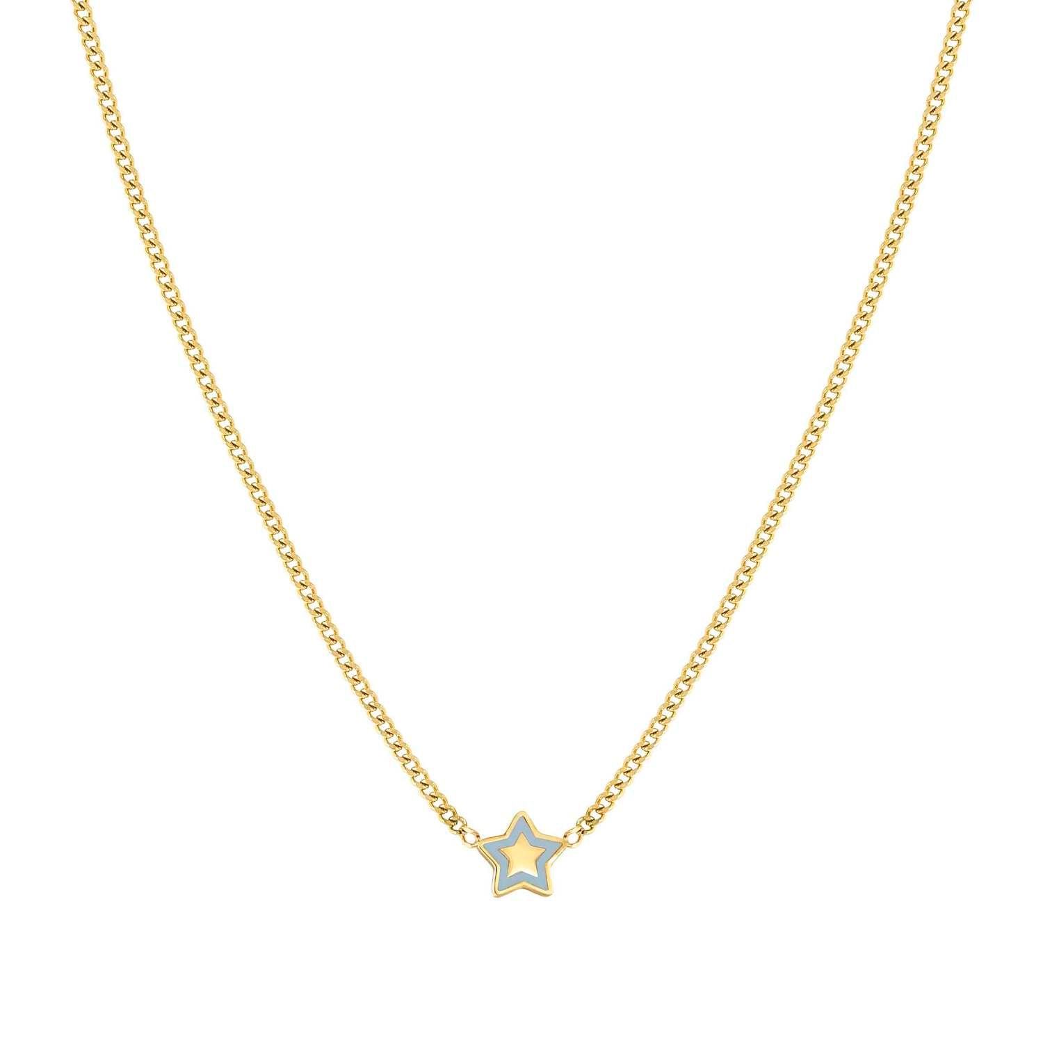 Nomination Fairy Icons Star Necklace gold